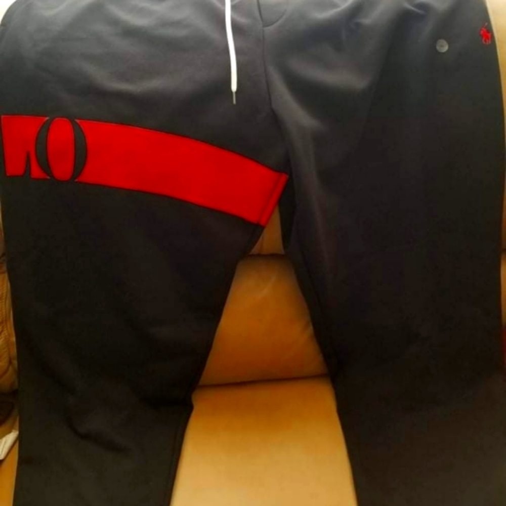Ralph Lauren Polo Black Joggers 6X